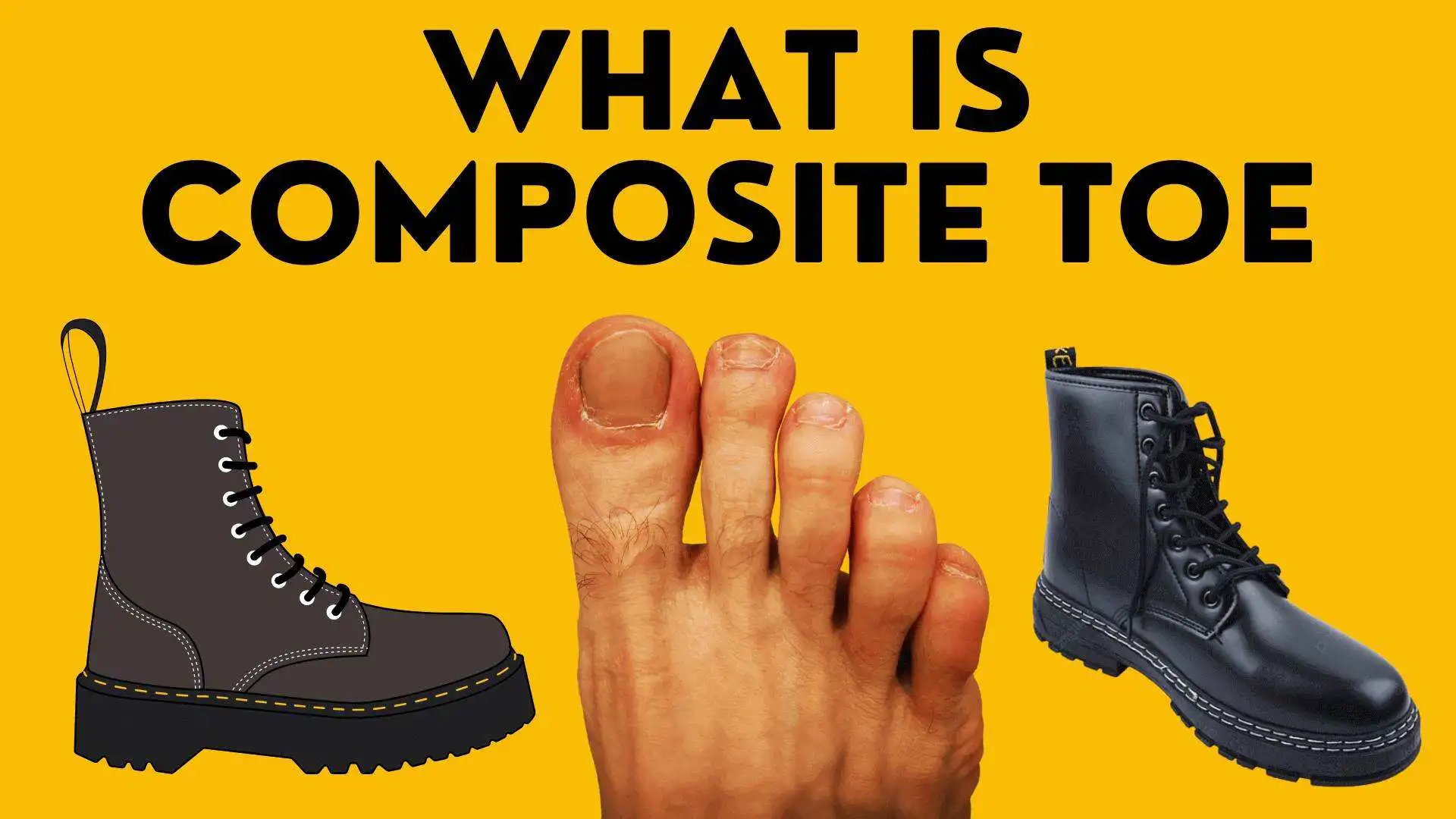 What is composite toe
